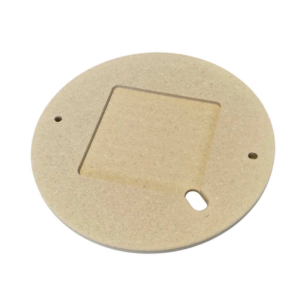 Basisscheibe für Bat-System MDF & Kunststoff 150mm Rohde 250mm