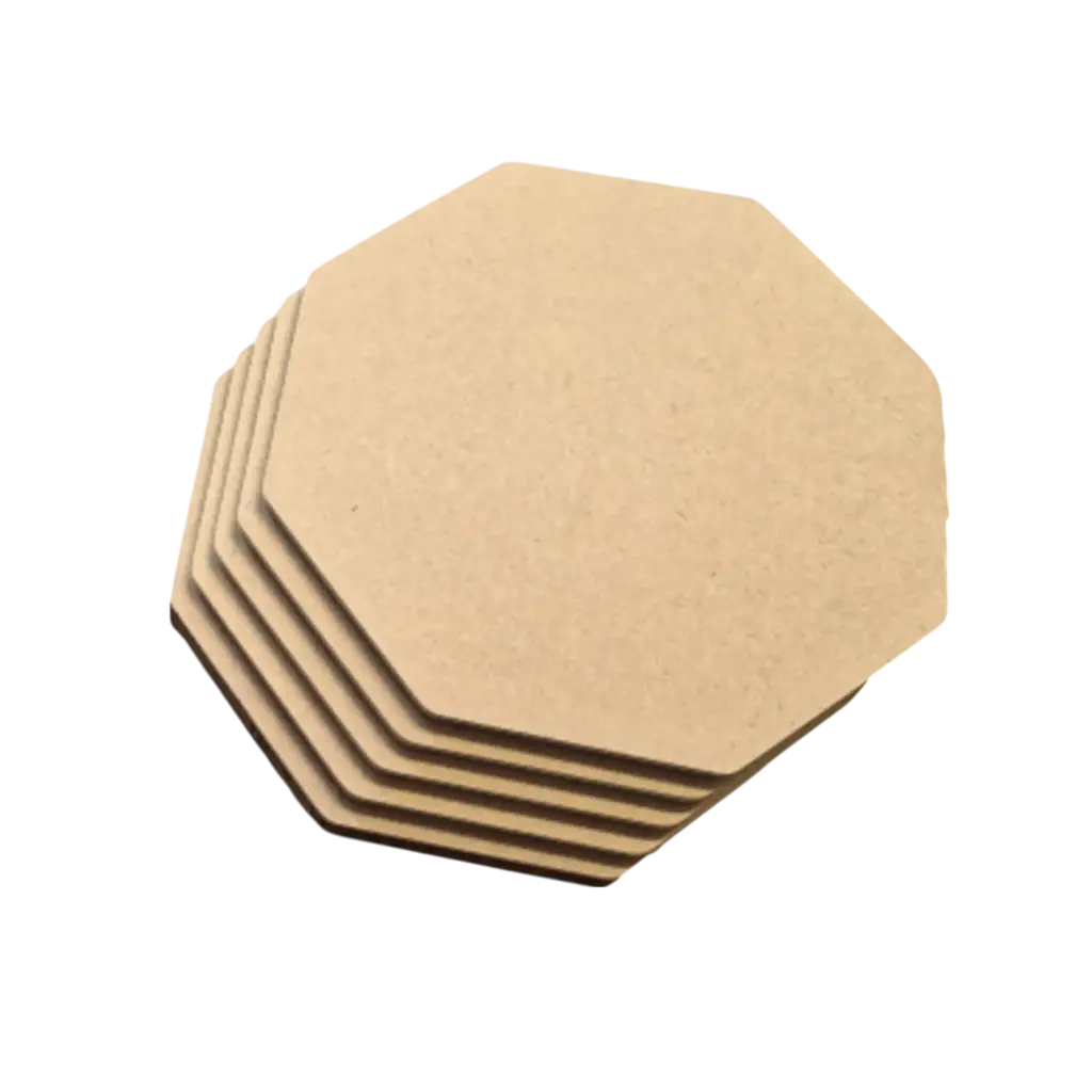 6x Einsatz 220mm für Bat-System aus Premium-MDF