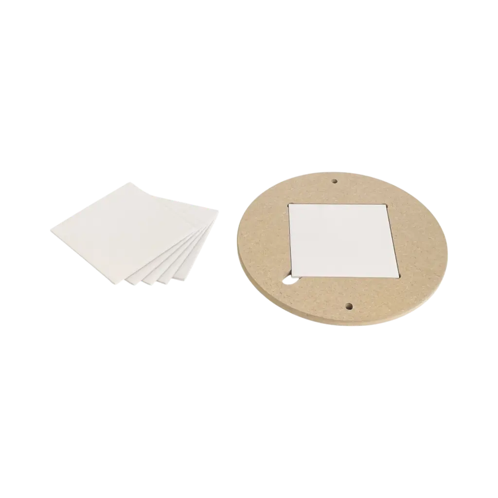 Bat-System mit Einsätzen aus Biskuit-Fliesen 147mm (2-Loch254mm / 10 Zoll)