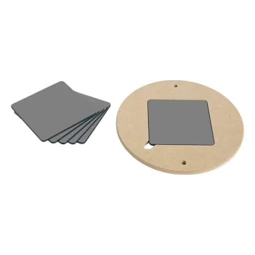 Bat-System mit Einsätzen aus Premium-MDF 150mm (2-Loch 254mm / 10 Zoll)